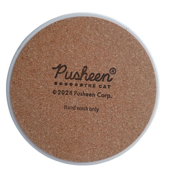 Pusheen X Culture Fly Cup Mug & Coaster Set Ceramic Cat Logo New Gift - Picture 11 of 11